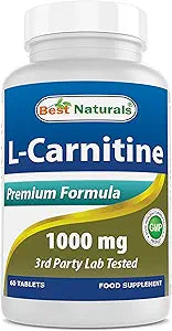 L-Carnitina 1000mg 60 tabletas